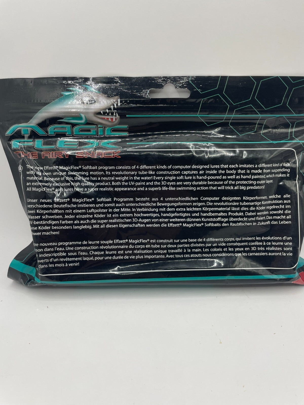 DAM Magic Flex Airy Snack Gummifische Köder Angelzubehör2