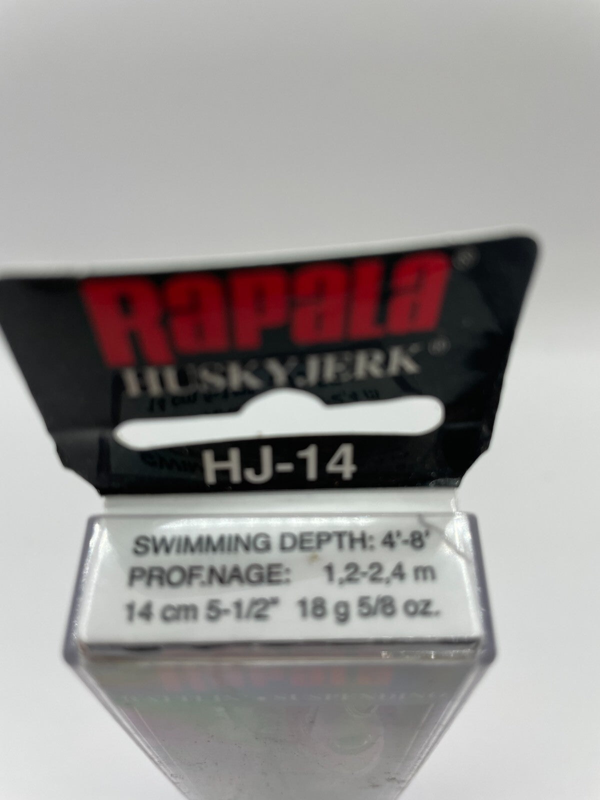 Rapala Down Deep Huskyjerk HJ14 Glass Red Head Wobbler Angelzubehör1