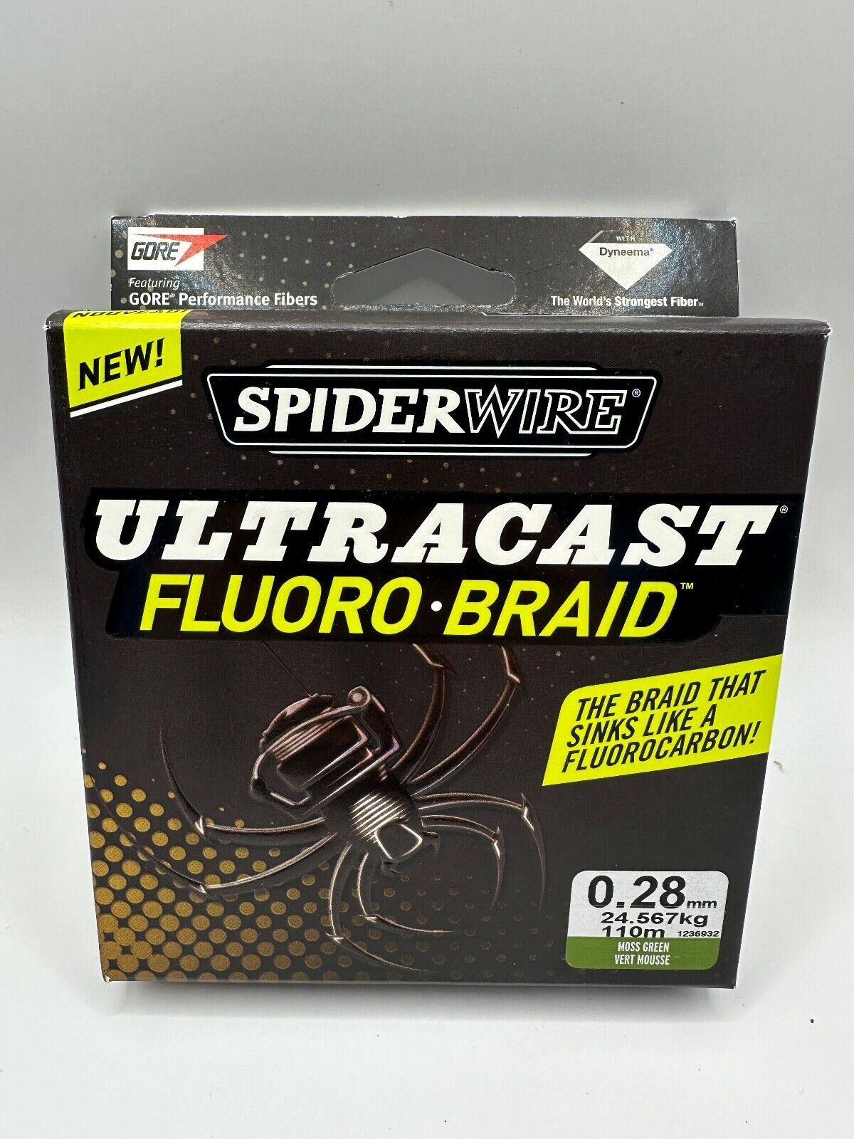 SPIDERWIRE Ultracast Fluoro-Braid, Angelschnur , Angelzubehör