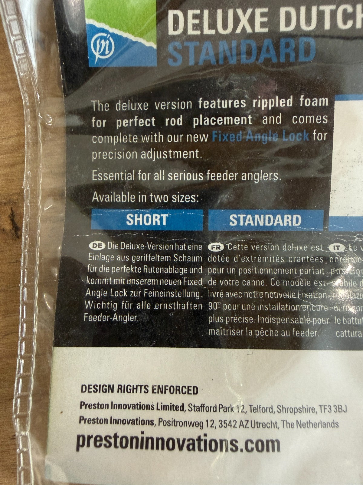 Preston Innovations Deluxe Dutch Feeder Rest Standard2