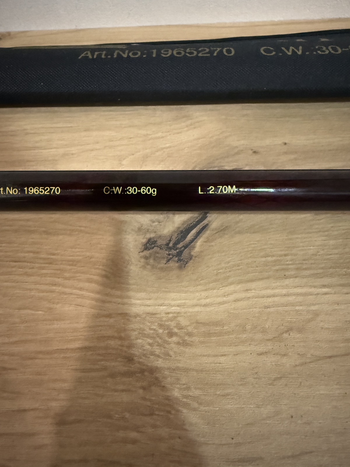 Zebco Trophy Tele 60 Rute 2,70m 3060g2