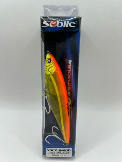 Sebile Stick Shadd 114mm 39g Sinking 1-12 FT, Wobbler, Angelzubehör