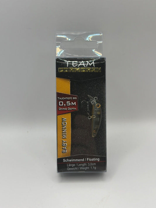 Team Cormoran Baby Minnow 3,0cm 1,1g Floating , Wobbler