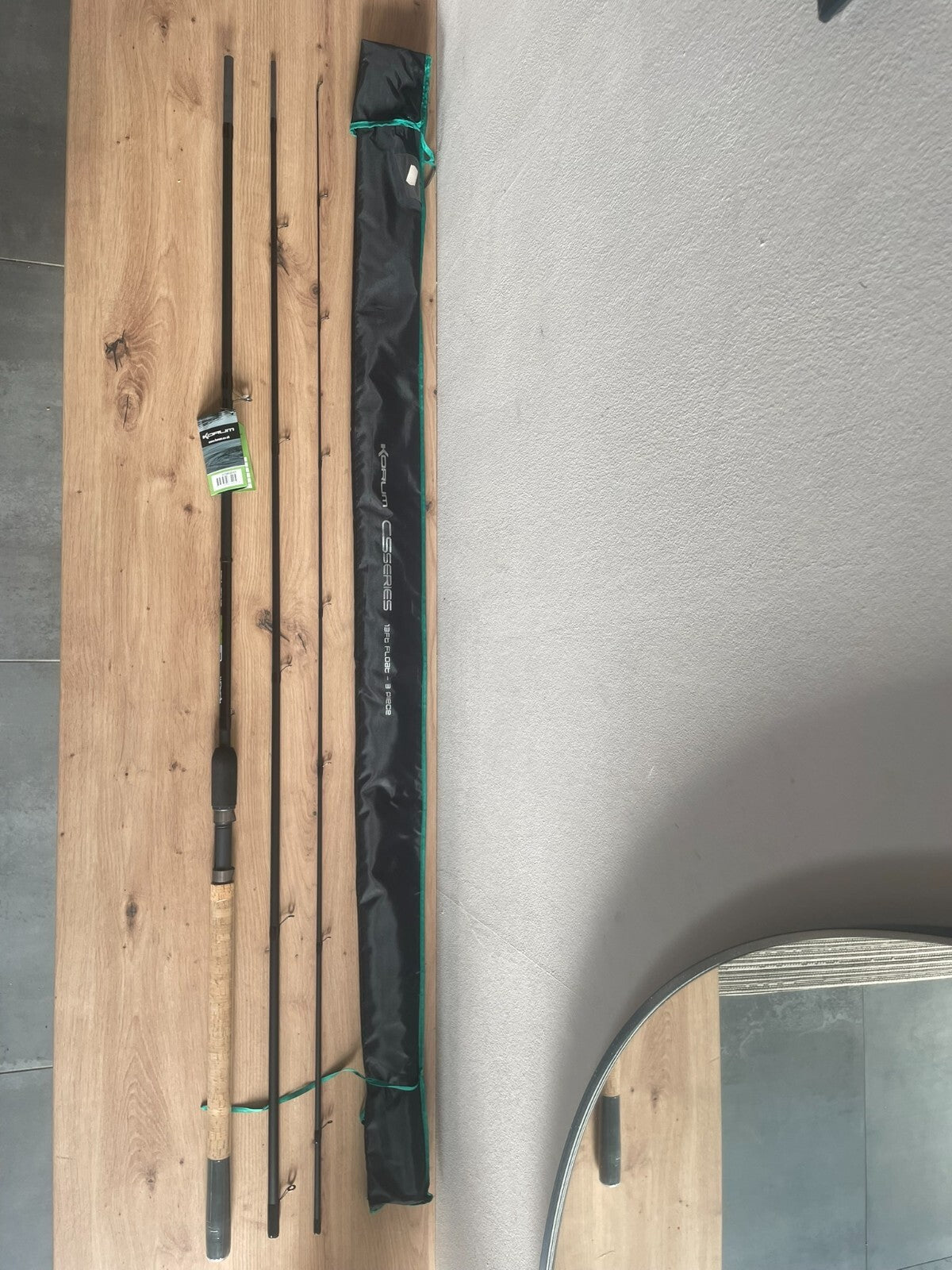 Korum CS Series 13 FT Float 3 Piece Rute0