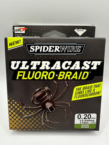 SPIDERWIRE Ultracast Fluoro-Braid, Angelschnur , Angelzubehör