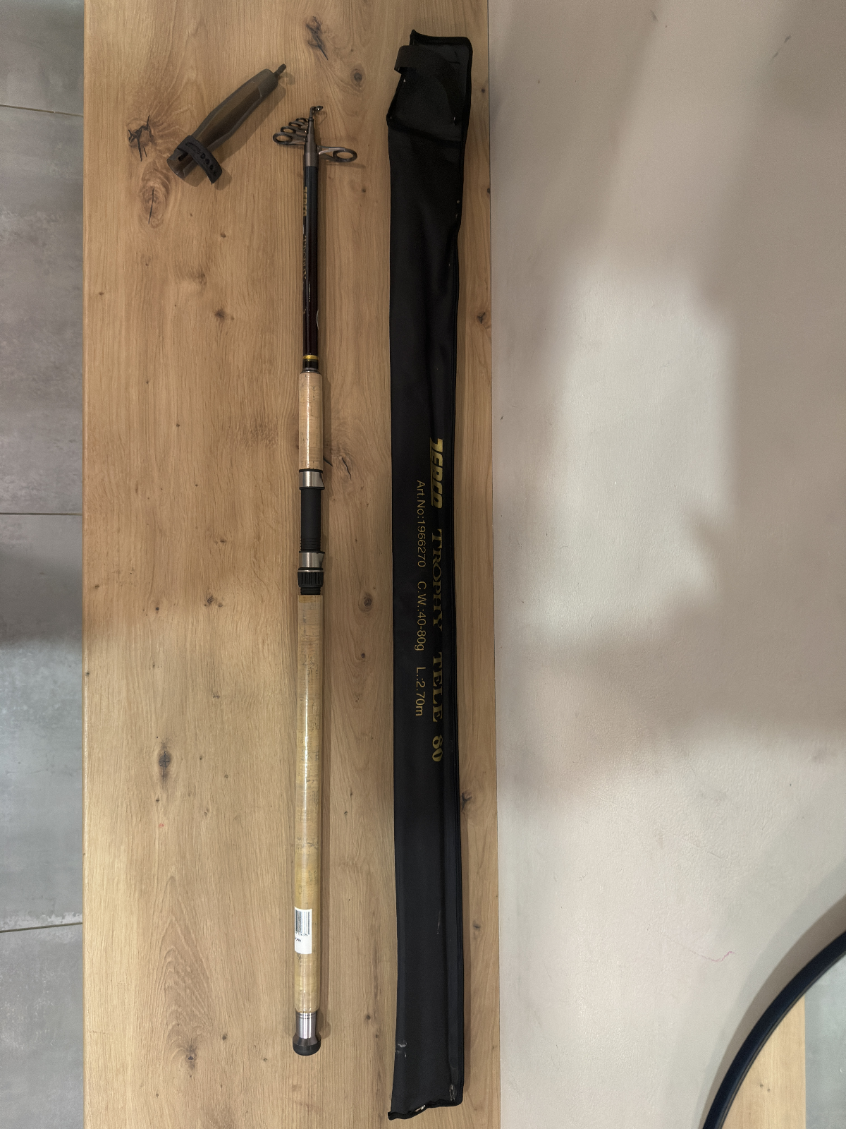 Zebco Trophy Tele 80 Rute 2,70m 4080g0