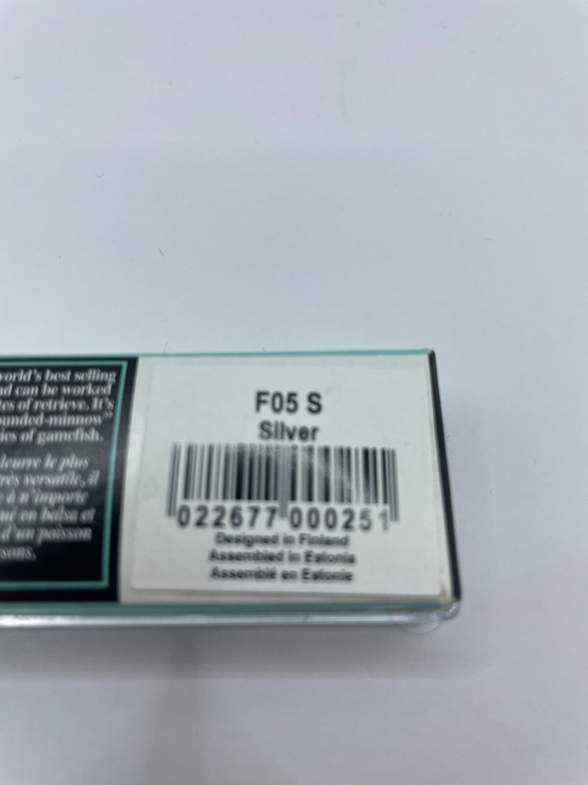 Rapala Original Floating F5 S Silver Wobbler2