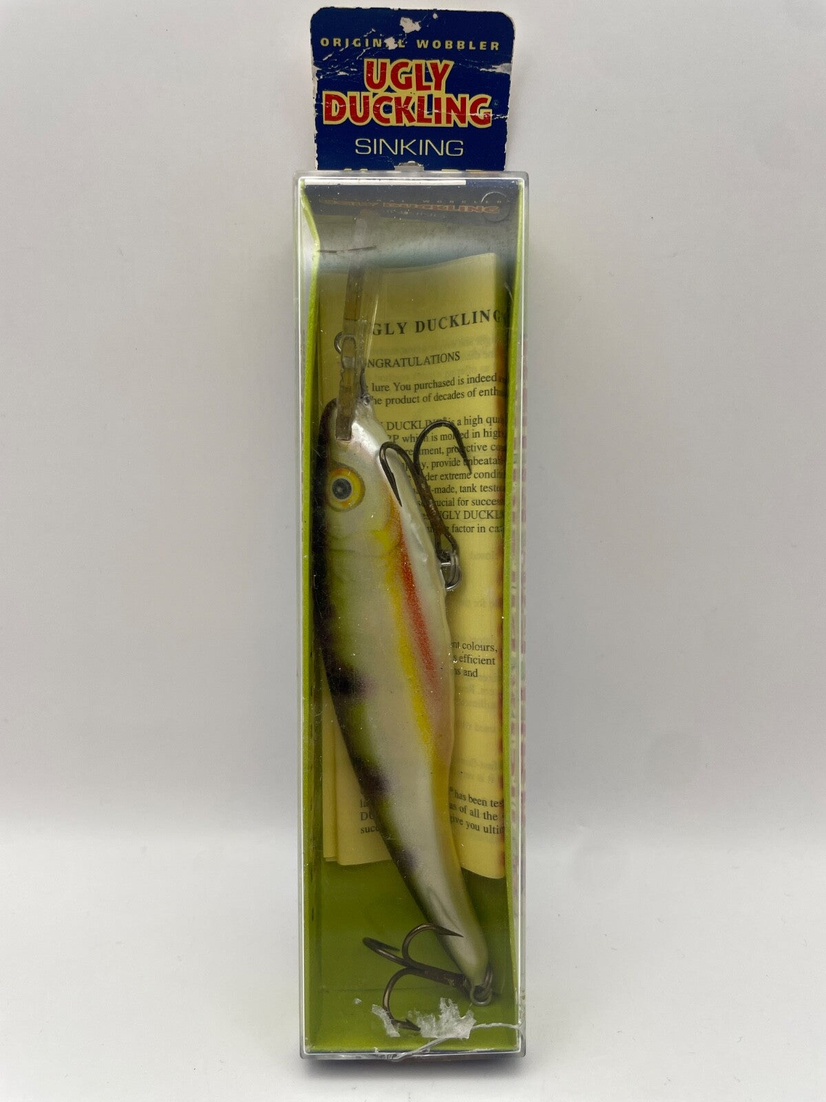 Ugly Ducking sinking 11cm Wobbler Angelzubehör 11PR0