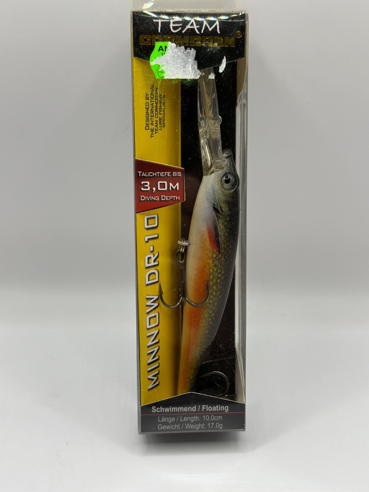 Team Cormoran  Minnow DR10 /  10,0cm 17,0g Floating , Wobbler0