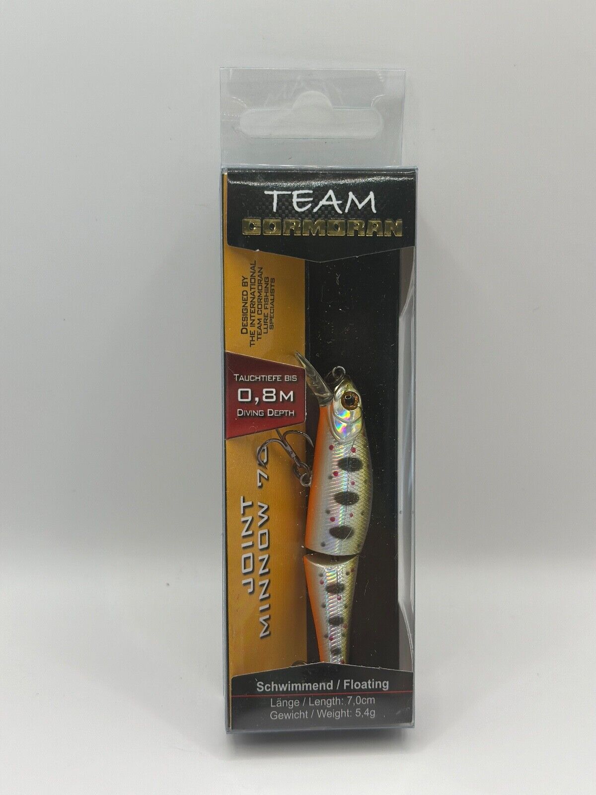 Team Cormoran Joint Minnow 70/  7,0cm 5,4g Floating , Wobbler