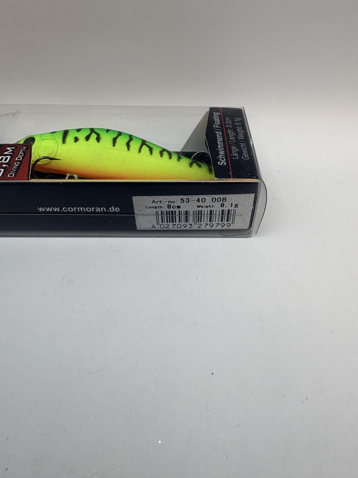 Team Cormoran Aykido Minnow 80MD /  8,0cm 8,1g Floating, Wobbler1