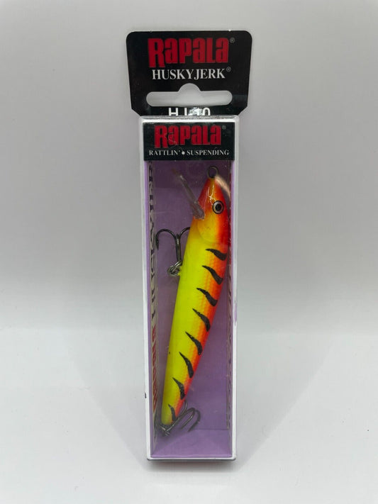 Rapala Huskyjerk HJ-10 Hot Tiger Wobbler Spinnfischen Angelzubehör