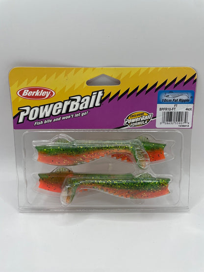 Berkley Powerbait 10cm Fat Ripple, Angelzubehör, Gummifisch0