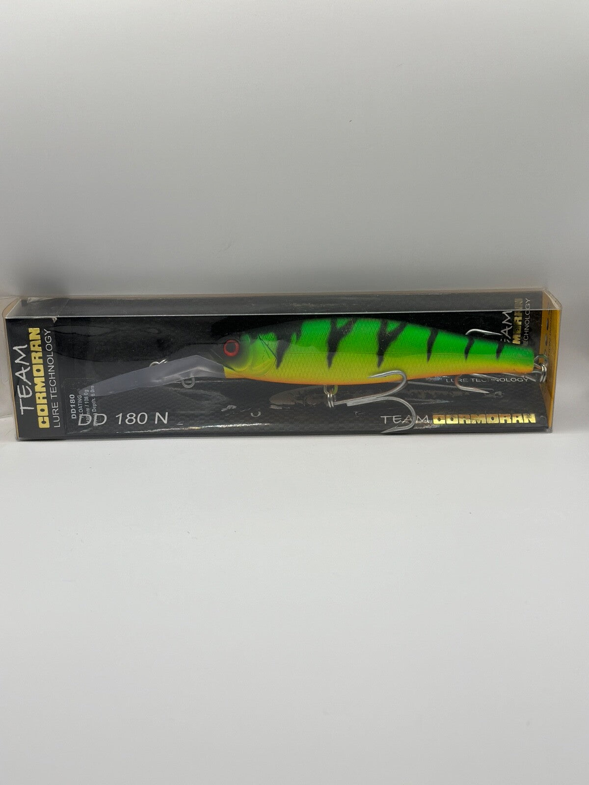 Team Cormoran DD180 N  Fire Tiger /  18,0cm 108,0g Floating , Wobbler0