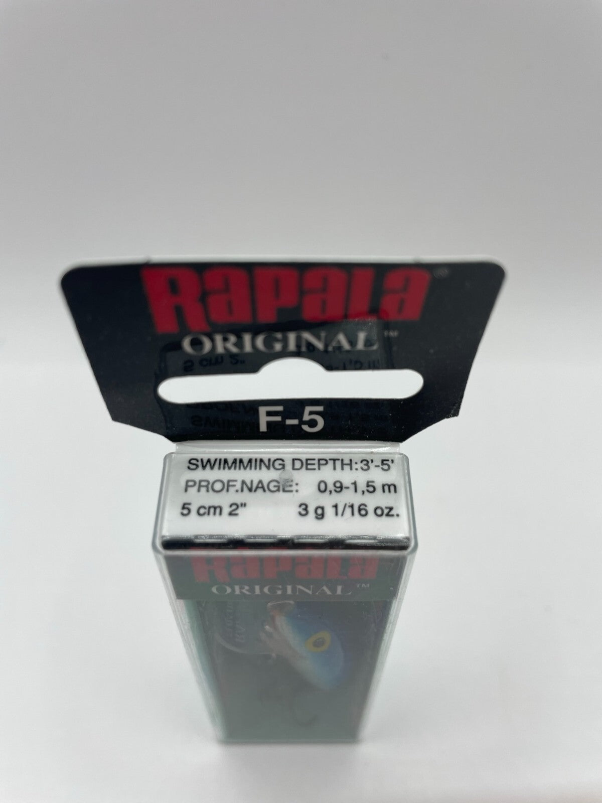 Rapala Original Floating F5 B Blue Wobbler1