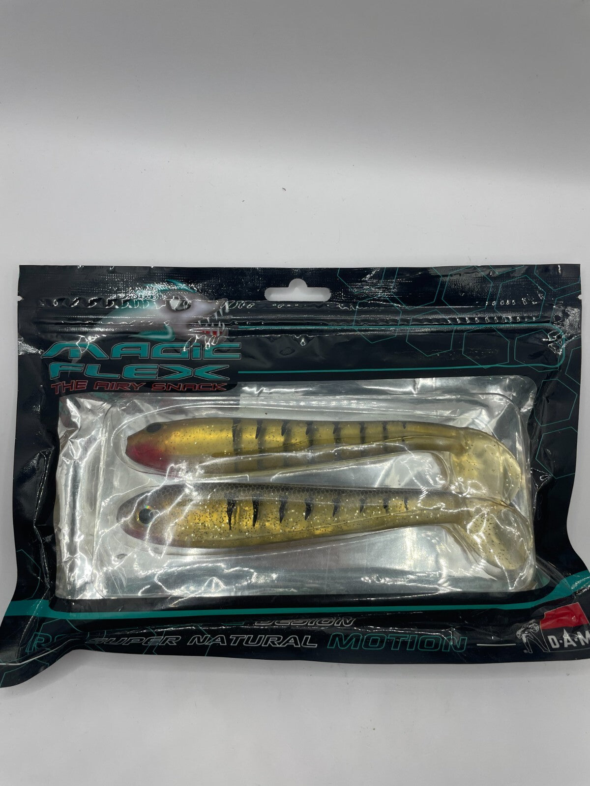 DAM Magic Flex Airy Snack Gummifische Köder Angelzubehör0