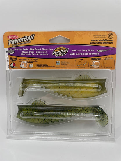 Berkley Powerbait 15cm Fat Ripple, Angelzubehör, Gummifisch1
