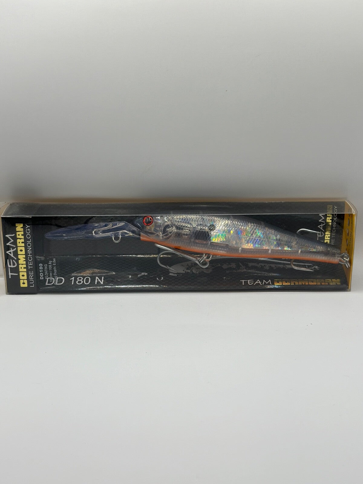 Team Cormoran DD180 N  Orange Shiner /  18,0cm 108,0g Floating , Wobbler0