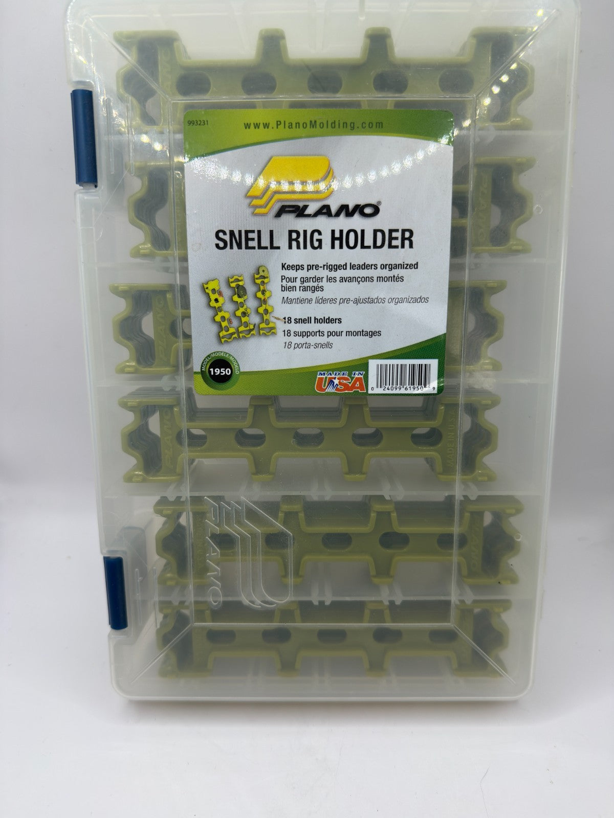 Plano Tacklebox Snell Rig Holder 18 Pcs1