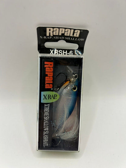 Rapala X Rap Shad XRSH-60mm 9g Silver Blue, Wobbler, Angelzubehör