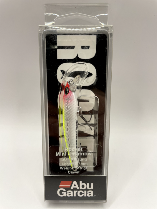 Abu Garcia Rocket Mini Minnow 50mm Floating 2,5g Clown Wobbler Spinnfischen