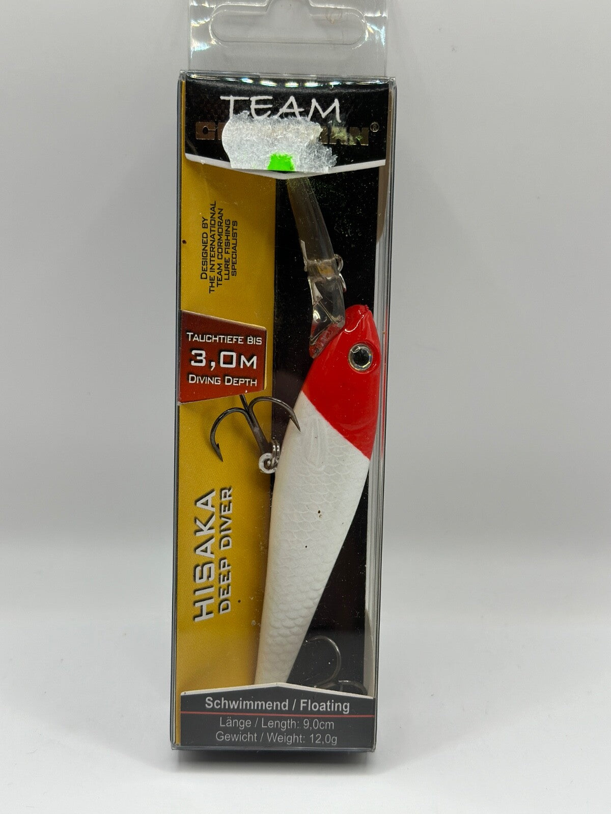 Team Cormoran Hisaka Deep Diver  /  9,0cm 12,0g Floating, Wobbler0