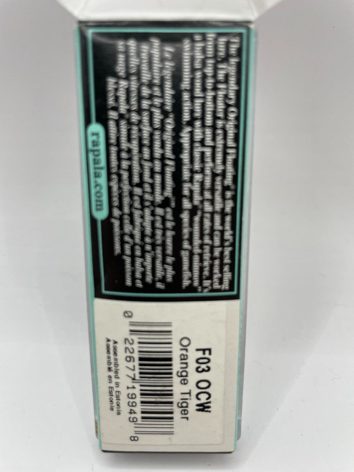 Rapala Original Floating F3 OCW Orange Tiger Wobbler1