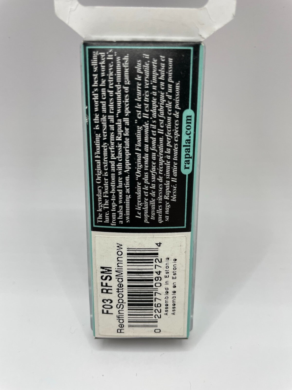 Rapala Original Floating F3 RFSM Redfin Spotted Minnow1