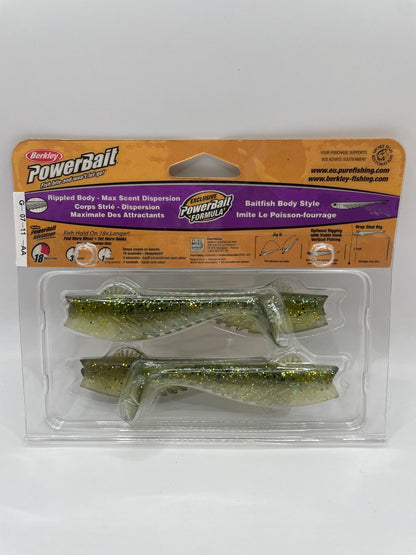 Berkley Powerbait 10cm Fat Ripple, Angelzubehör, Gummifisch1