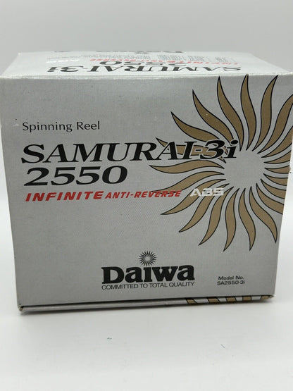 Daiwa Samurai 3-i 2550 Rolle Angelzubehör