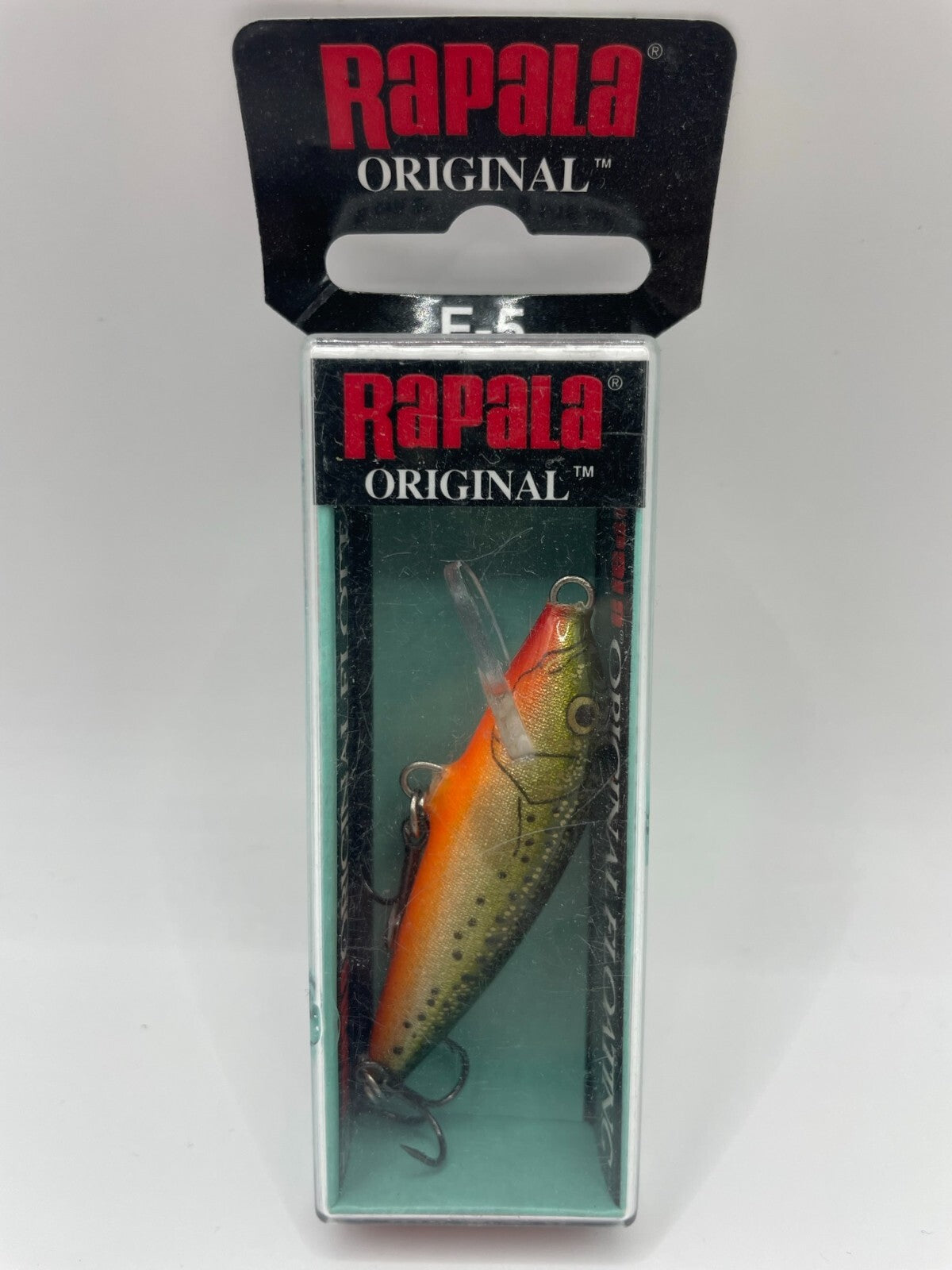 Rapala Original Floating F5 RFSM Redfin Spotted Minnow Wobbler0