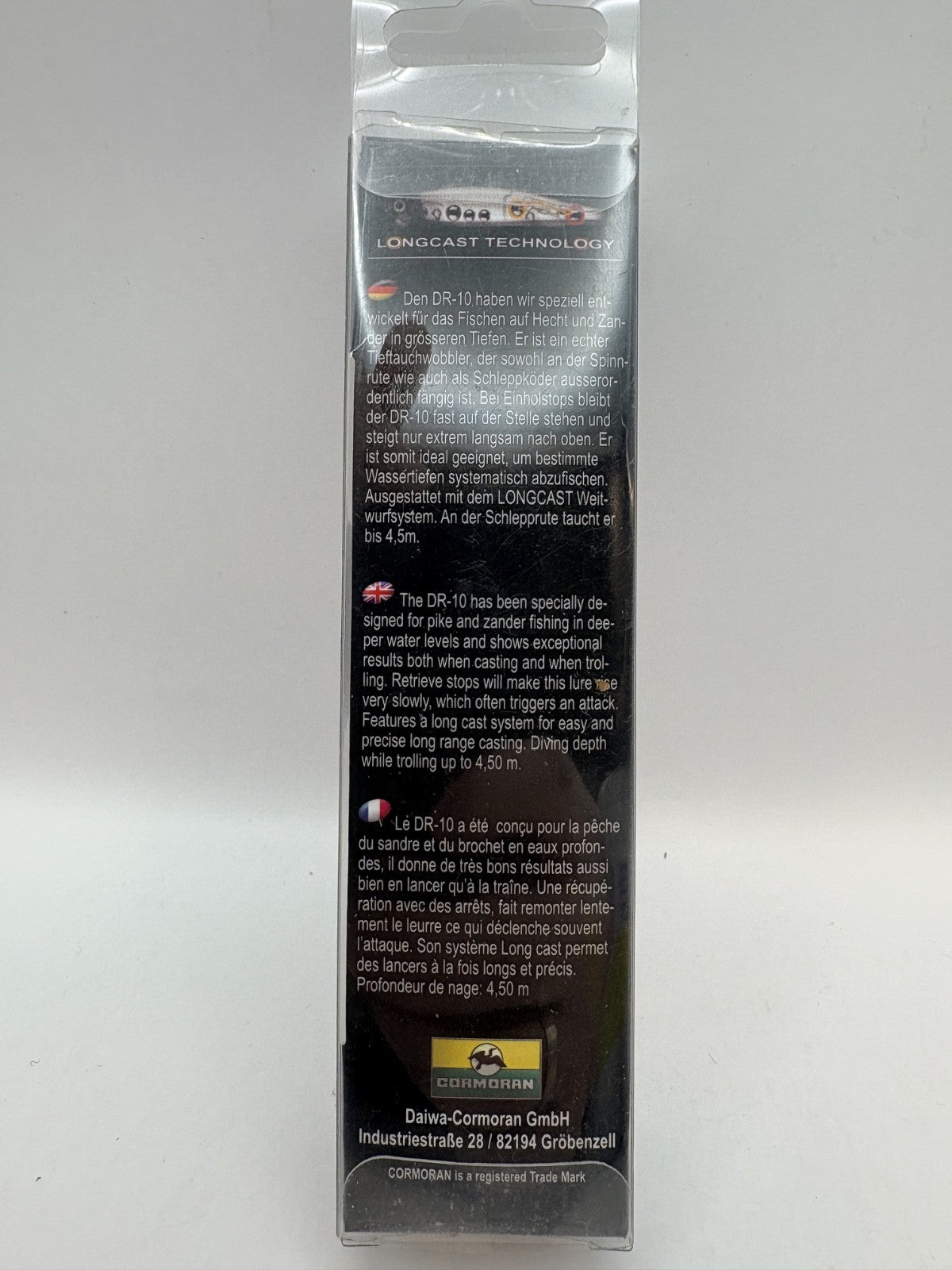 Team Cormoran  Minnow DR10 /  10,0cm 17,0g Floating , Wobbler1