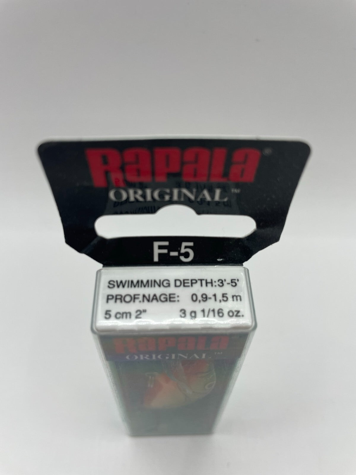 Rapala Original Floating F5 RFSM Redfin Spotted Minnow Wobbler1