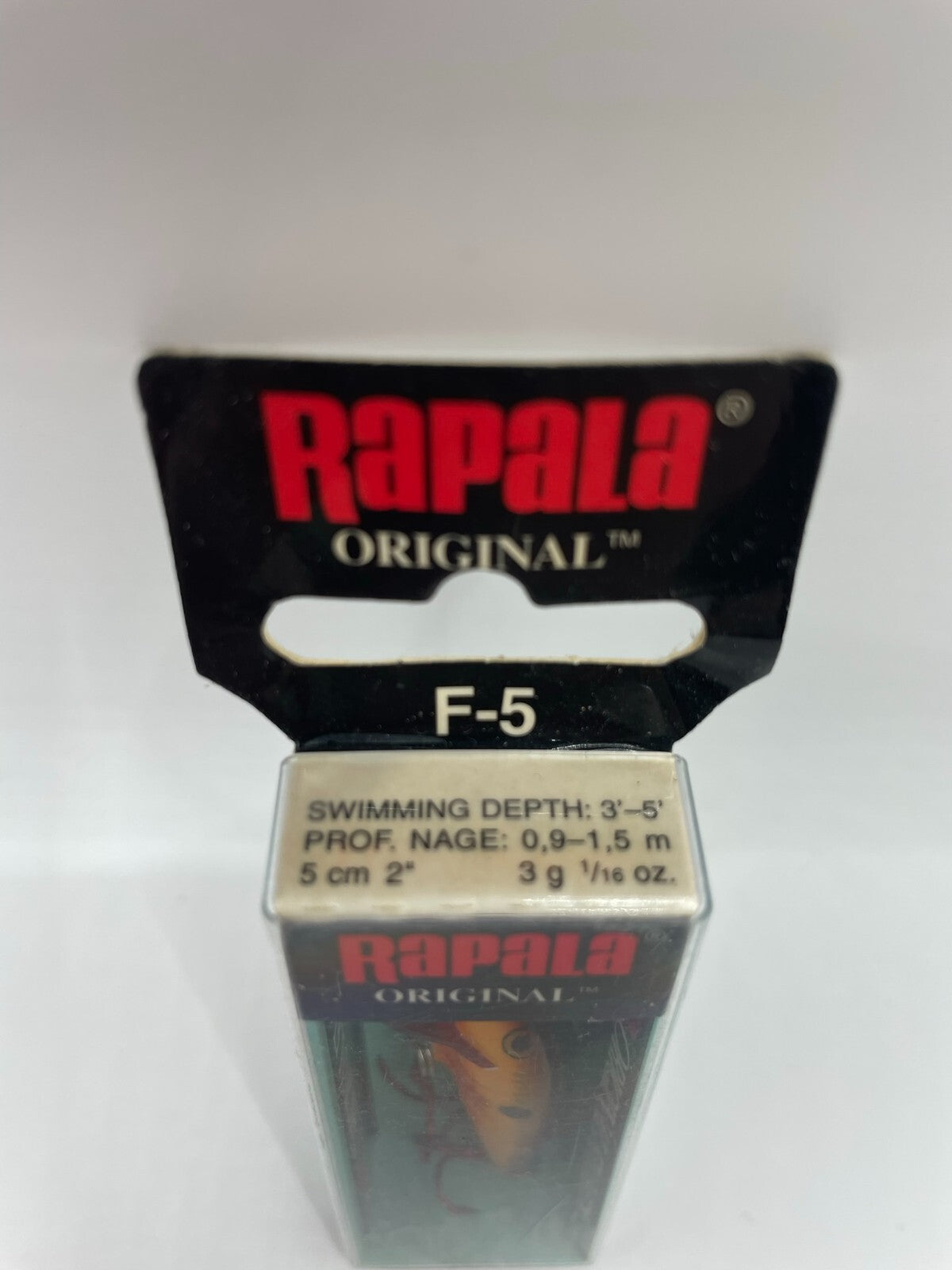 Rapala Original Floating F5 BCF Bleeding Copper Flash Wobbler1
