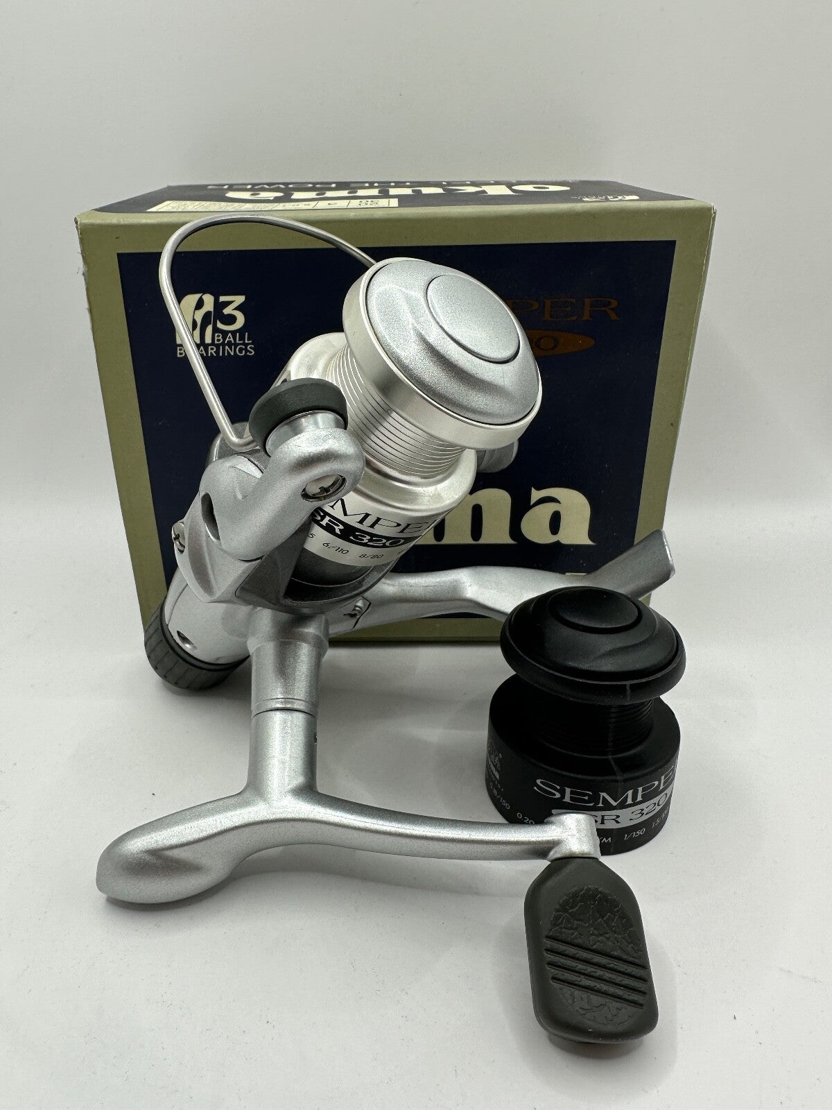 Okuma Semper SR320, Angelrolle ,Angelzubehör2