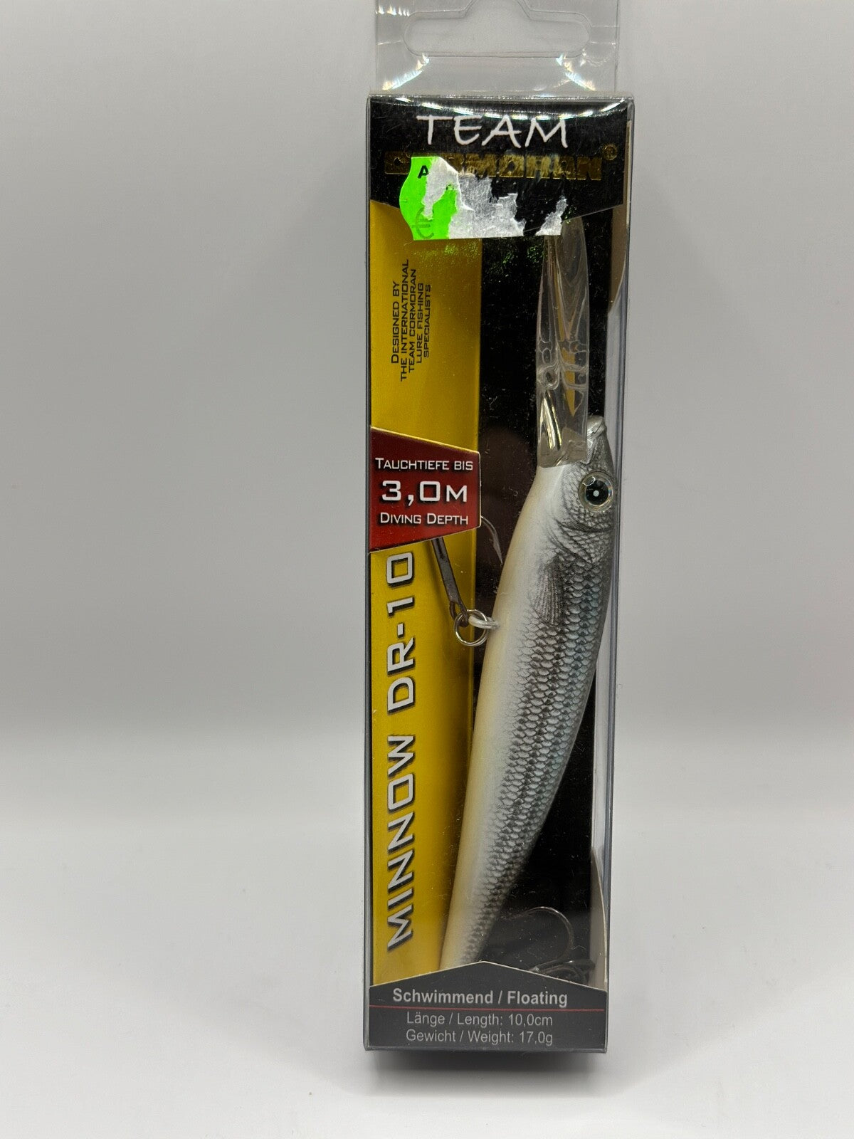 Team Cormoran  Minnow DR10 /  10,0cm 17,0g Floating , Wobbler0
