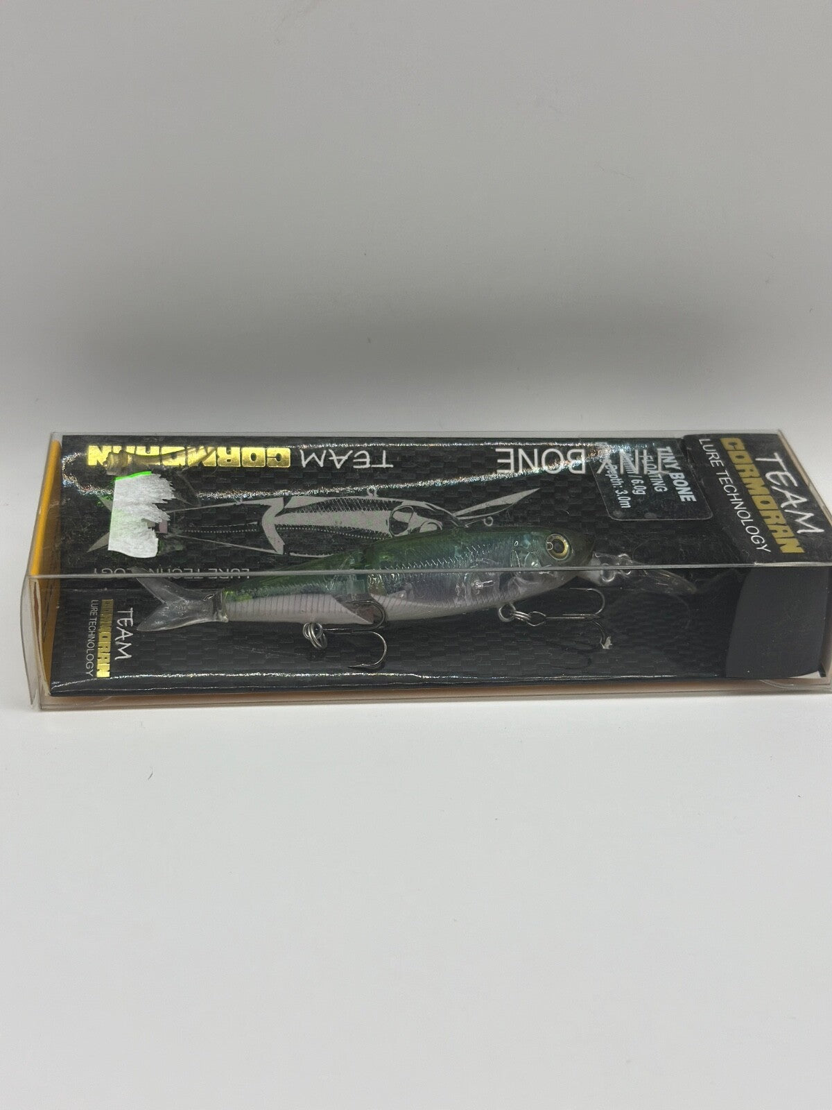Team Cormoran Tiny Bone Lazer Ghost 90mm Floating 6g 3m Tauchtiefe0