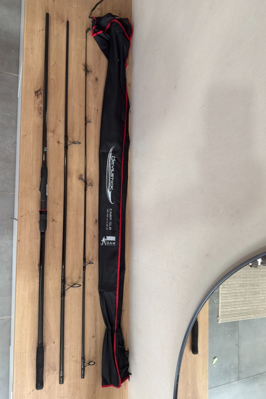 DAM Devilstick Carp SLR Rute 390cm 3 LBS0