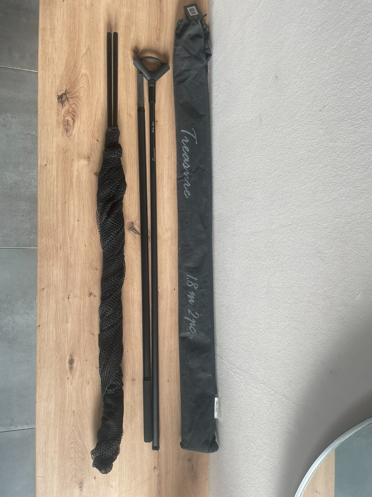 Lion Treasure Karpfen Kescher0