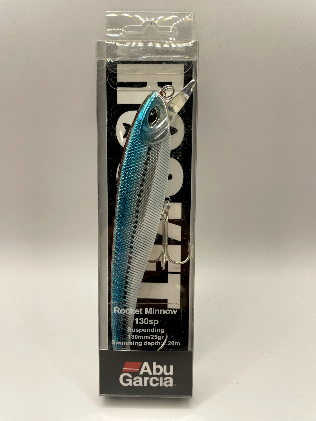 Abu Garcia Rocket Minnow 130sp 25g, Wobbler Angelzubehör Spinnfischen