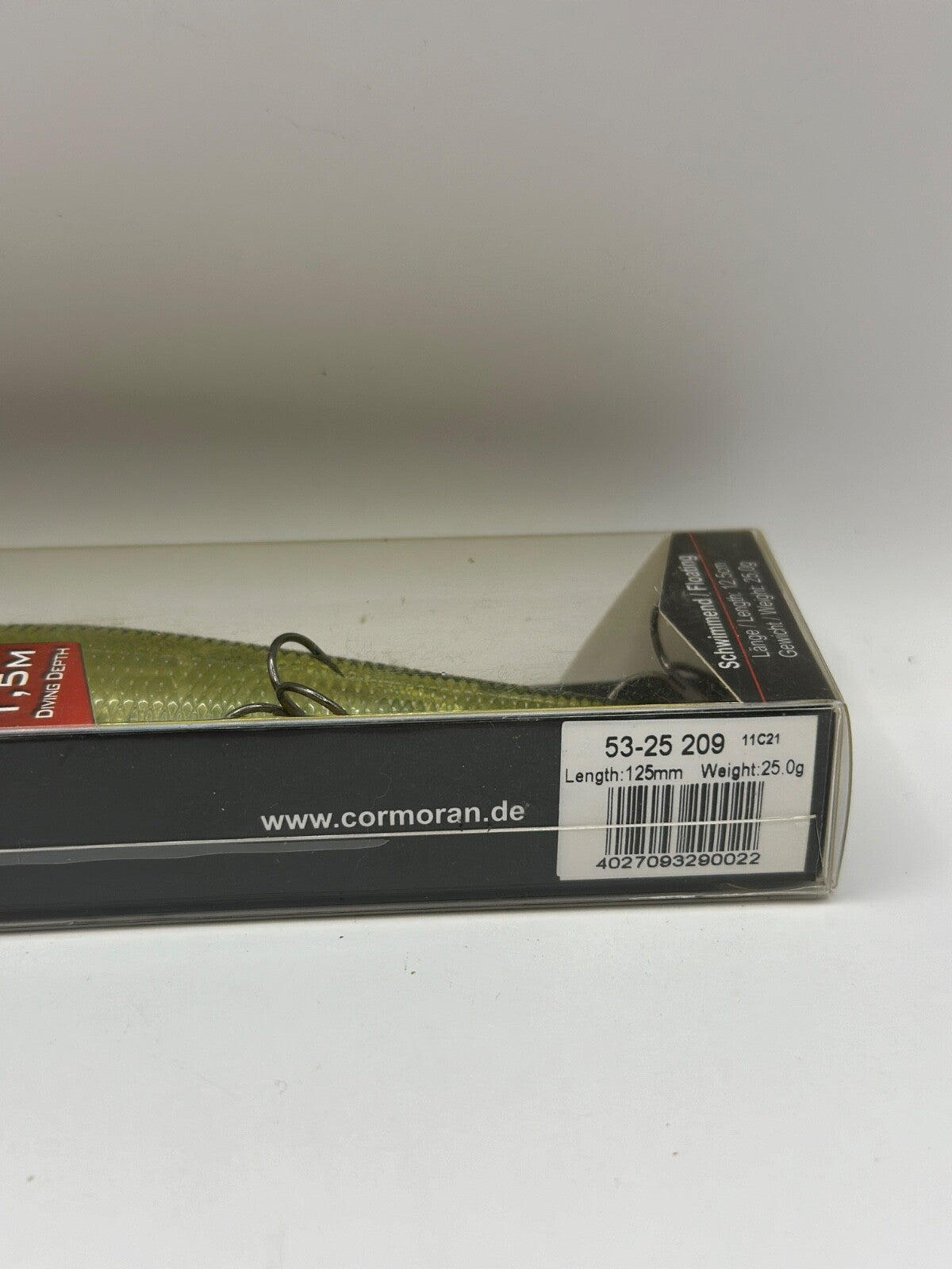 Team Cormoran Minnow M45 /  12,5cm 25,0g Floating , Wobbler1