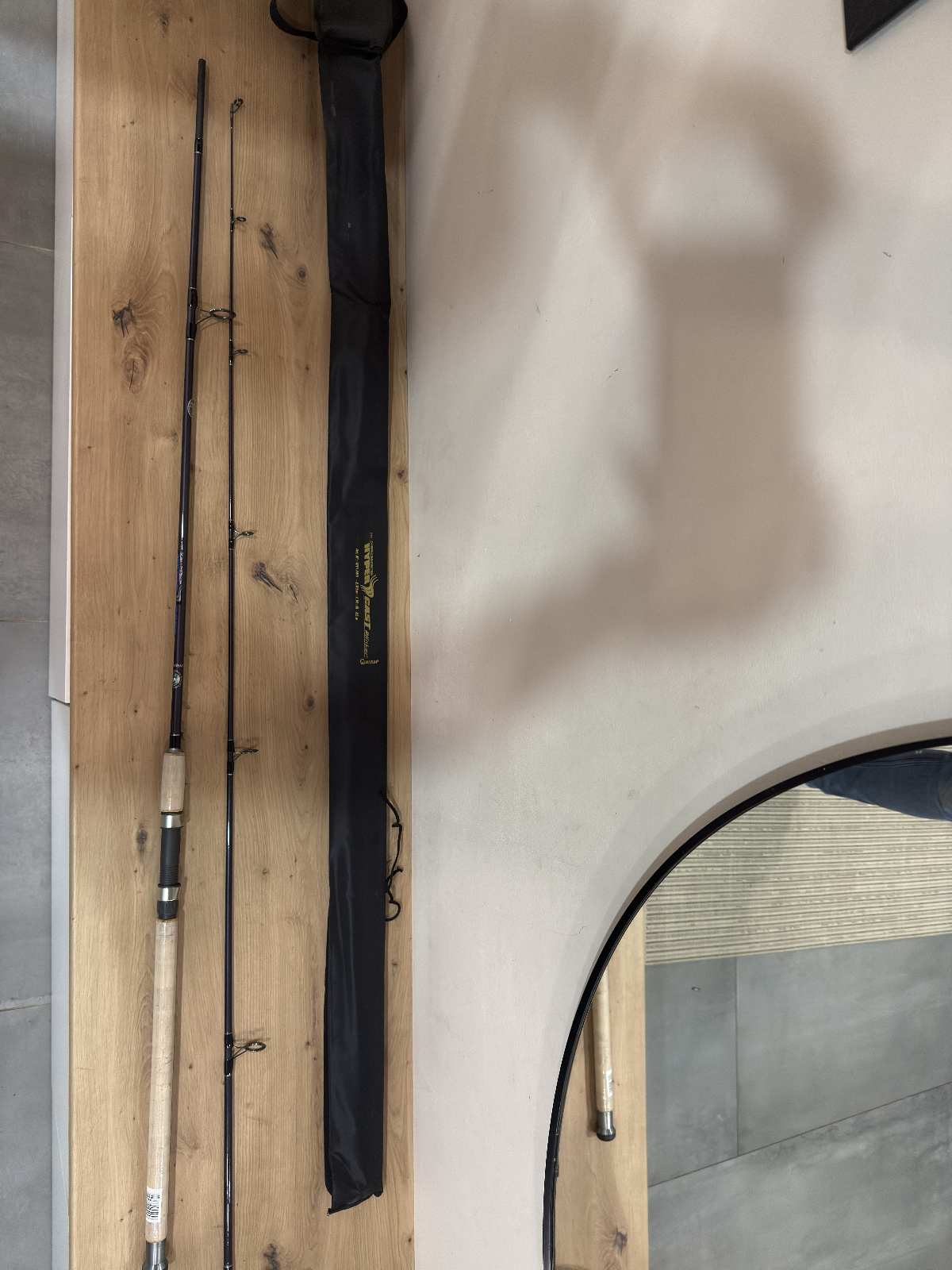 Quantum Hyper Cast Blinker 285cm 1865g Rute0