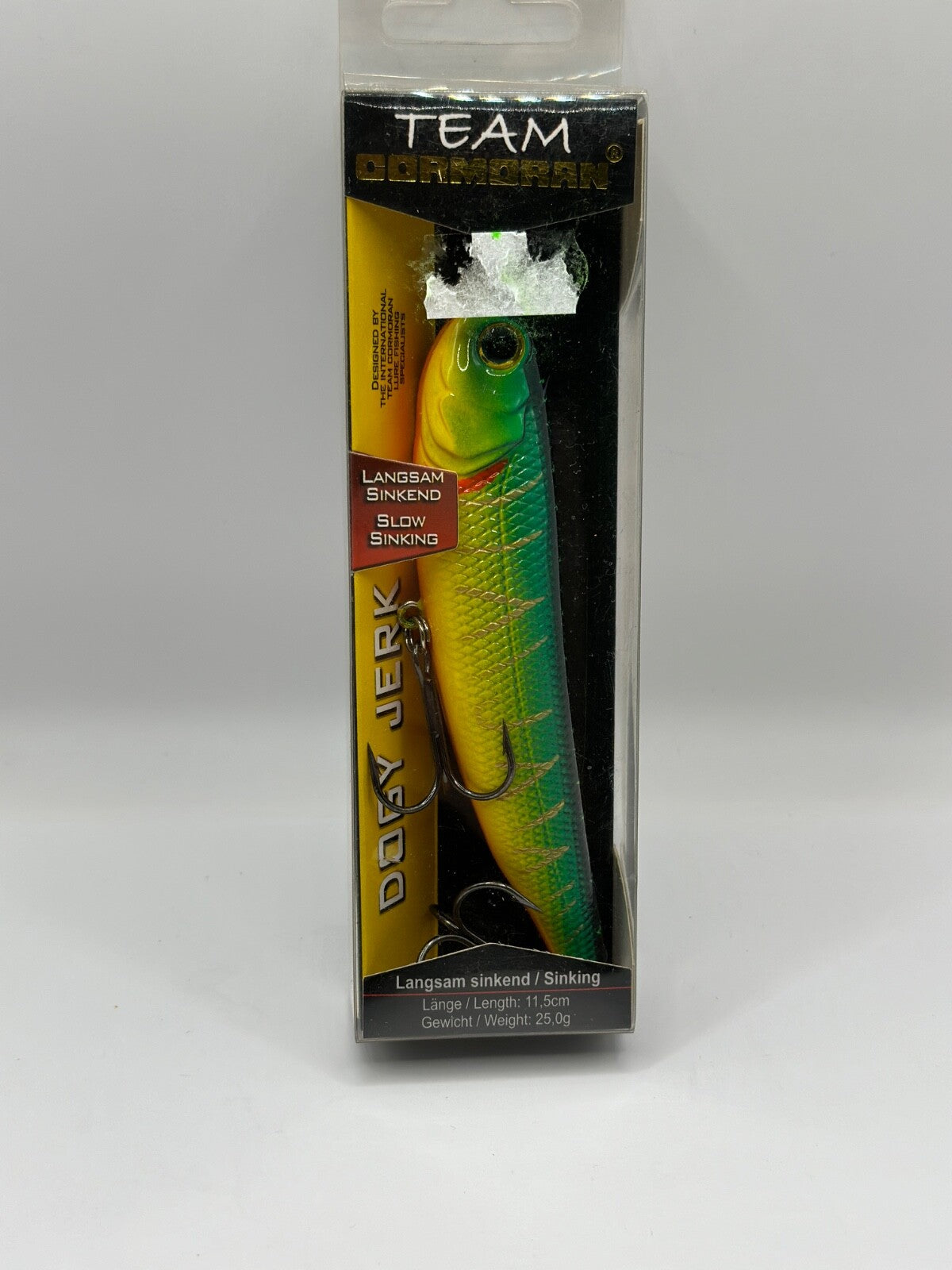 Team Cormoran Dogy Jerk  /  11,5cm 25,0g Sinking, Wobbler0