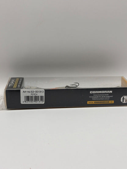 Team Cormoran Live Bone Perch  90mm Floating 12g 4m Tauchtiefe