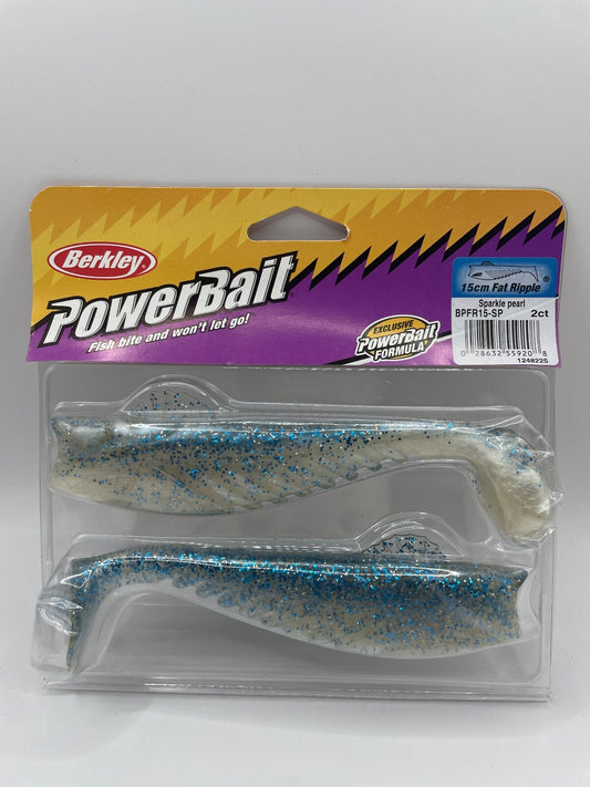 Berkley Powerbait 15cm Fat Ripple, Angelzubehör, Gummifisch0