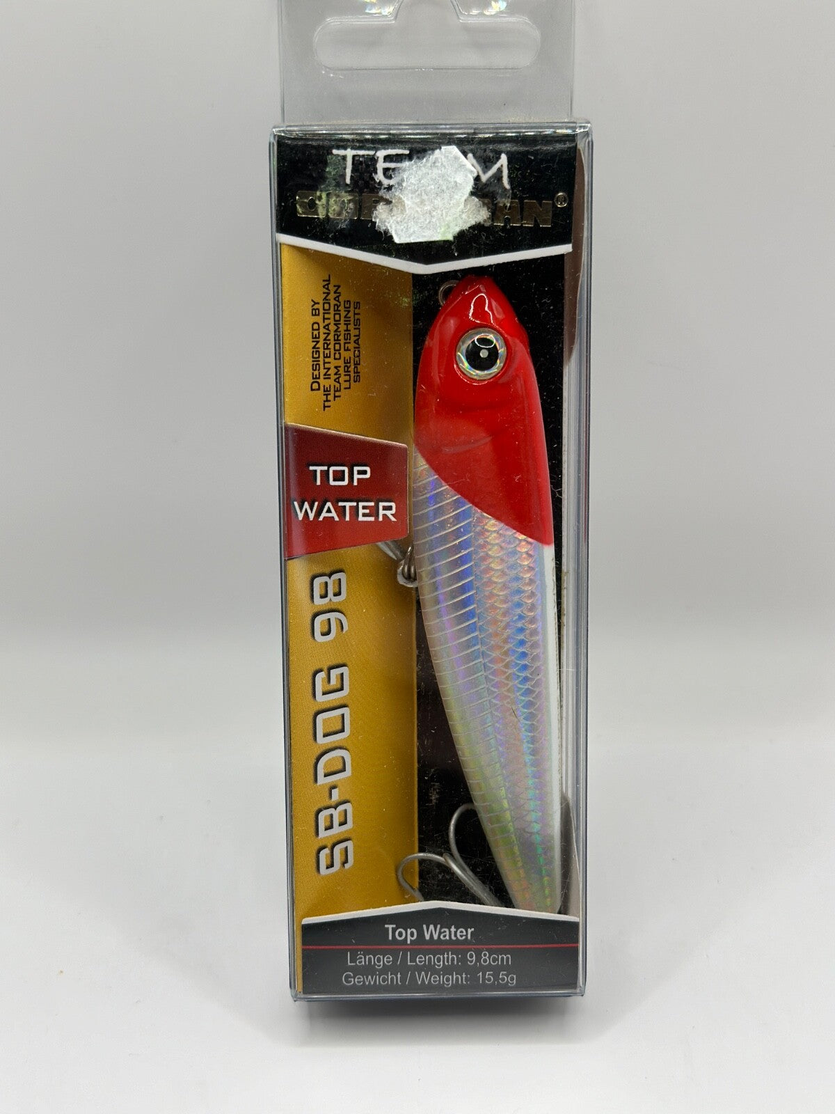 Team Cormoran SBDog 98  /  9,8cm 15,5g Top Water, Wobbler0