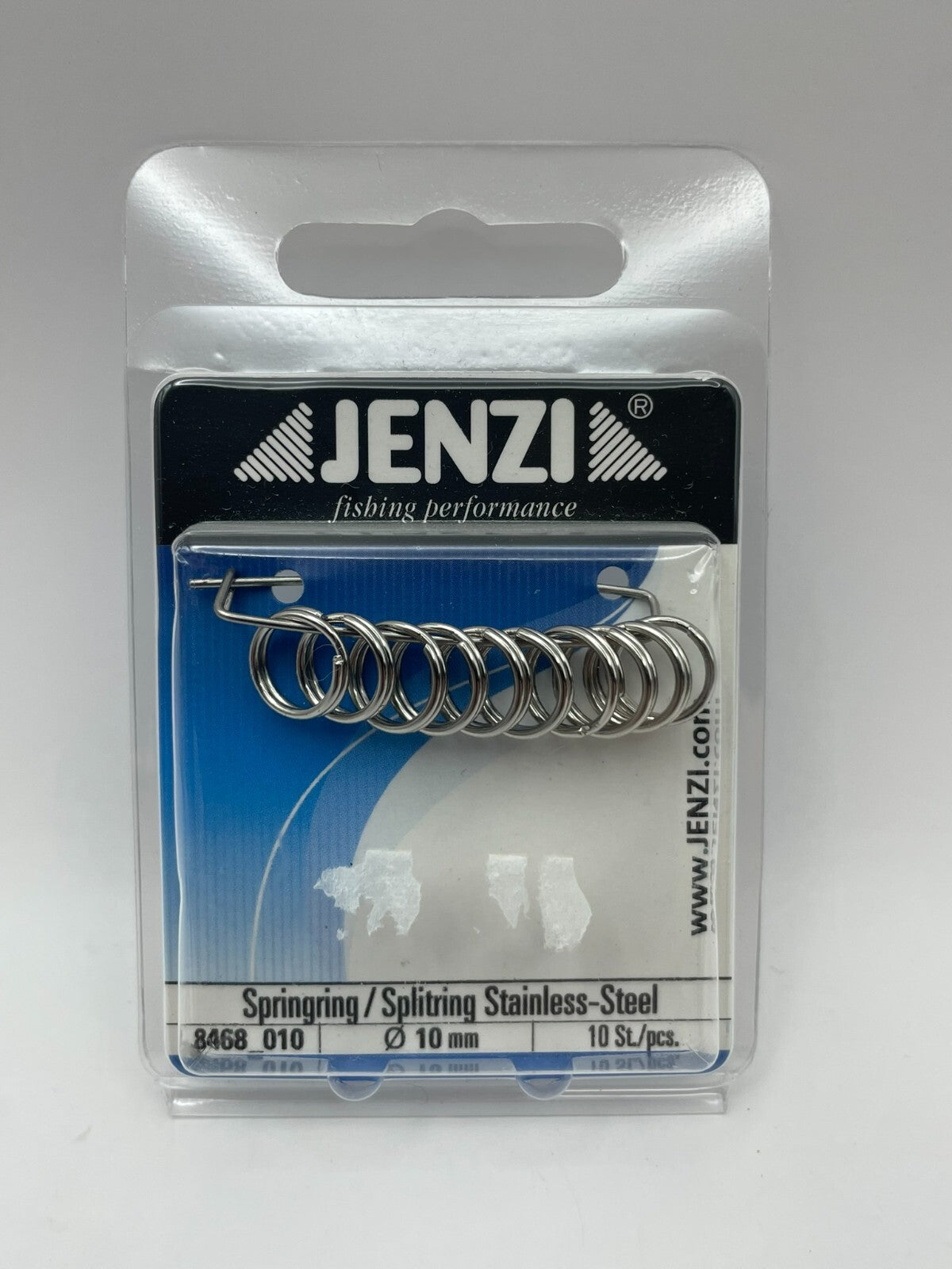 Jenzi Splitring StainlessSteel Springring 10mm0