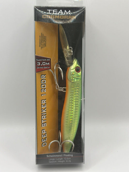 Team Cormoran Deep Striker 120DR /  12,0cm 32,0g Floating , Wobbler