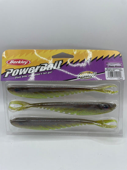 Berkley Powerbait 7" Ripple Minnow, Angelzubehör, Gummifisch