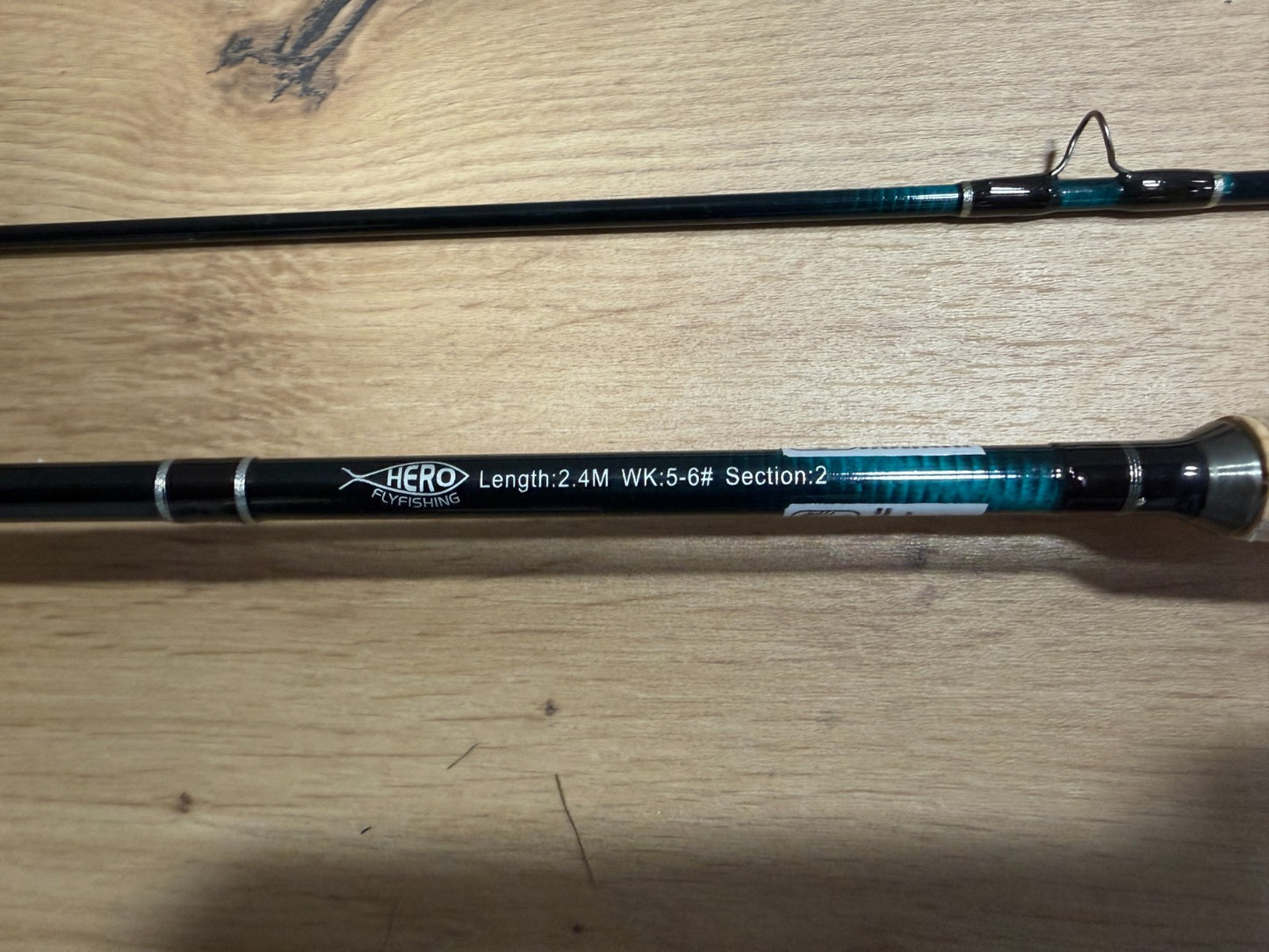 Hero Flyfishing Rute 240cm #56 Fliegenrute5